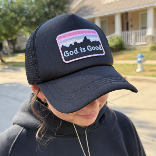 God Is Good Trucker Hat
