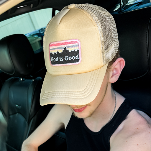 God Is Good Trucker Hat