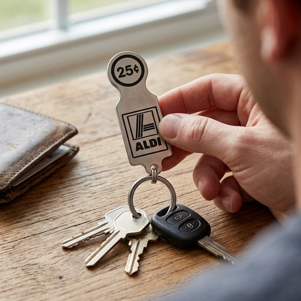 Quarter keychain